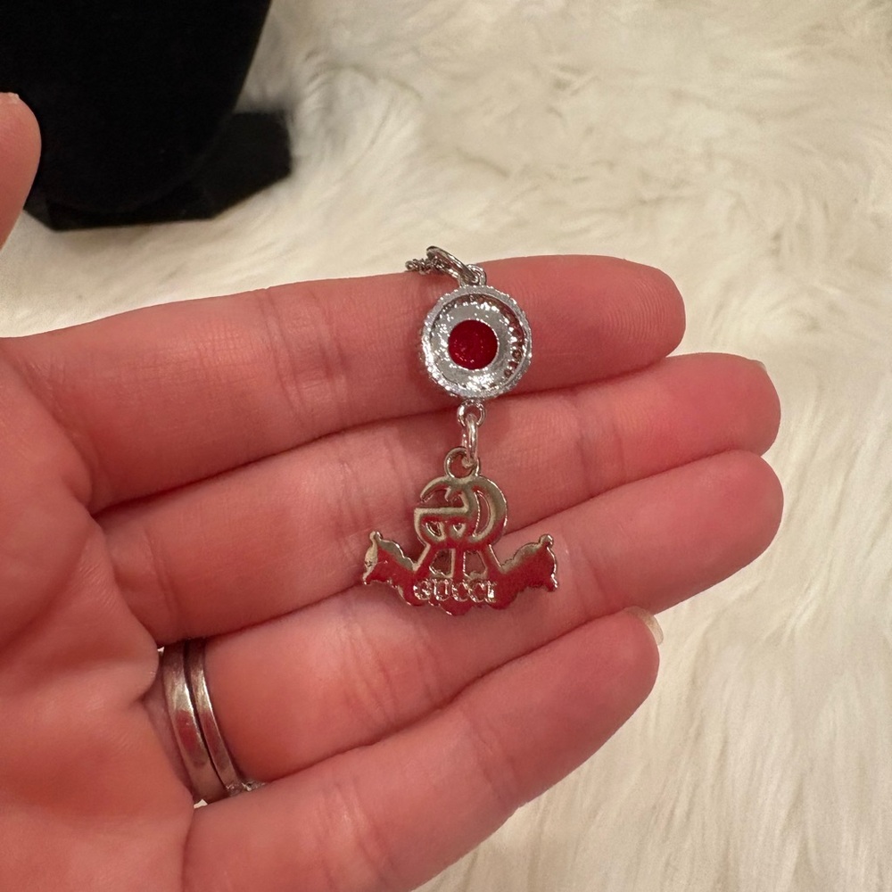 Gucci stamped zipper pull on unbranded necklace - Picture 5 of 5